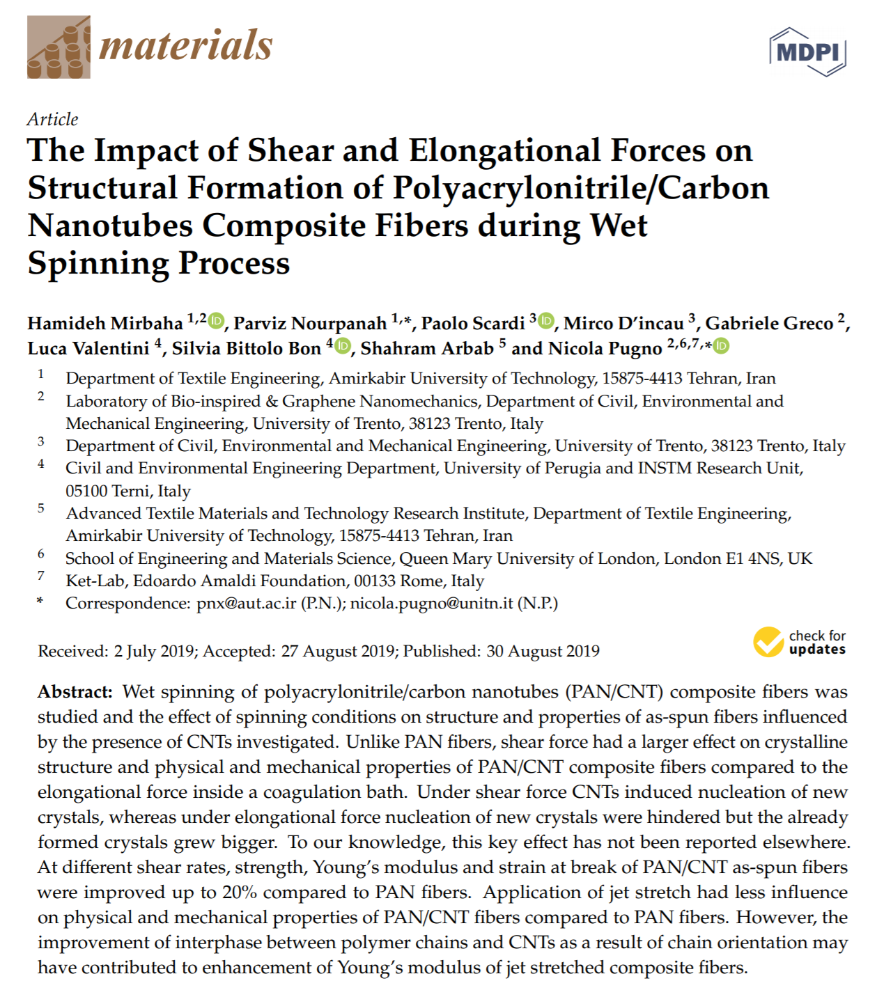 THE IMPACT OF SHEAR AND ELONGATIONAL FORCES
